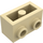 LEGO Broncearse Ladrillo 1 x 2 con Tachuelas en Uno Lado (11211)