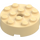 LEGO Tostado Ladrillo 4 x 4 Circular con Agujero (87081)