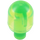 LEGO Verde brillante transparente Bar 1 con cubierta de luz (29380 / 58176)