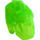 LEGO Verde brillante transparente Bionicle Cabeza Base (64262)