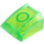 LEGO Verde brillante transparente Pendiente 1 x 2 x 2 Curvo (28659 / 30602)
