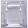 LEGO Transparente Envase Caja 2 x 2 x 2 Puerta con Espacio (4346 / 30059)