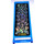 LEGO Azul oscuro transparente Bandera 7 x 3 con Barra Asa con 2000-x2 metallic Pegatina (30292)