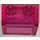 LEGO Rosa oscuro transparente Ladrillo 1 x 2 sin tubo inferior (3065 / 35743)