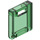 LEGO Verde Transparente Envase Caja 2 x 2 x 2 Puerta con Espacio (4346 / 30059)