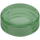 LEGO Verde transparente Plana 1 x 1 Circular (35381 / 98138)