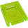 LEGO Verde neón transparente Envase Caja 2 x 2 x 2 Puerta con Espacio (4346 / 30059)
