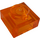 LEGO Naranja Transparente Plato 1 x 1 (3024 / 30008)