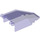 LEGO Morado transparente Parabrisas 4 x 7 x 1.6 (30372 / 54695)