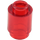 LEGO Rojo transparente Ladrillo 1 x 1 Redondo con Stud abierto (3062 / 30068)