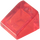 LEGO Rojo transparente Pendiente 1 x 1 (31°) (50746 / 54200)