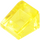 LEGO Amarillo transparente Pendiente 1 x 1 (31°) (50746 / 54200)