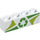 LEGO Blanco Ladrillo 1 x 4 con Recycling logo (3010 / 65871)