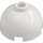 LEGO Blanco Ladrillo 2 x 2 Circular con Dome Parte superior (Espiga de seguridad, sujeción de eje) (3262 / 30367)