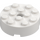 LEGO Blanco Ladrillo 4 x 4 Circular con Agujero (87081)