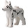 LEGO Blanco Perro - Alsatian con Negro Spots (13257 / 92586)