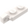 LEGO blanco Bisagra Plato 1 x 2 Cierre con Single Finger en Final Vertical sin ranura inferior (44301 / 49715)