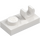 LEGO Blanco Placa 1 x 2 con Parte superior Clip sin hueco (44861)