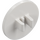 LEGO Blanco Roadsign Clip-en 2 x 2 Circular (30261 / 65570)