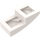 LEGO blanco Pendiente 1 x 2 Curvo (3593 / 11477)