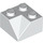 LEGO blanco Pendiente 2 x 2 (45°) con Doble Concave (Superficie áspera) (3046 / 4723)