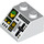 LEGO blanco Pendiente 2 x 2 (45°) con Gauges, Switches y Palanca (11736 / 55068)