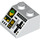 LEGO Blanco Con pendiente 2 x 2 (45°) con Gauges, Switches y Palanca (11736 / 55068)