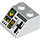 LEGO Blanco Con pendiente 2 x 2 (45°) con Gauges, Switches y Palanca (11736 / 55068)