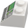 LEGO Blanco Con pendiente 2 x 2 (45°) con Verde Control Screen (3039 / 73775)