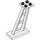 LEGO Blanco Support 2 x 4 x 5 Stanchion Inclined con soportes gruesos (4476)