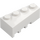 LEGO Blanco Cuña Ladrillo 2 x 4 Derecha (41767)