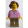 LEGO Mujer con Bright Rosa Camisa Minifigura