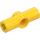 LEGO Amarillo Angle Conector #2 (180º) (32034 / 42134)