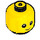 LEGO Amarillo Bebé Cabeza con Smile con cuello (26556 / 35666)