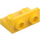 LEGO Amarillo Soporte 1 x 2 con 1 x 2 Arriba (99780)