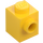 LEGO Amarillo Ladrillo 1 x 1 con Espiga en Uno Lado (87087)