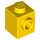LEGO Amarillo Ladrillo 1 x 1 con Stud en Uno Lado (87087)