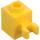 LEGO Amarillo Ladrillo 1 x 1 con Vertical Clip (Clip &quot;O&quot; abierto, espiga hueca) (60475 / 65460)