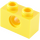 LEGO Amarillo Ladrillo 1 x 2 con Agujero (3700)