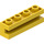 LEGO Amarillo Ladrillo 1 x 4 con ranura (2653)