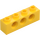 LEGO Amarillo Ladrillo 1 x 4 con Agujeros (3701)