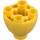 LEGO Amarillo Ladrillo 2 x 2 x 1.3 Circular Invertido Dome (24947)