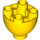 LEGO Amarillo Ladrillo 2 x 2 x 1.3 Redondo Invertido Dome (24947)