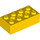 LEGO Amarillo Ladrillo 2 x 4 con Eje Agujeros (39789)