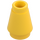 LEGO Amarillo Cono 1 x 1 con ranura superior (28701 / 59900)