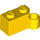 LEGO Amarillo Bisagra Ladrillo 1 x 4 Base (3831)