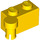LEGO Amarillo Bisagra Ladrillo 1 x 4 Parte superior (3830 / 65122)