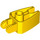 LEGO Amarillo Bisagra Cuñuna 1 x 3 Cierre con 2 Stubs, 2 Tachuelas y Acortar (41529)