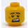 LEGO Amarillo Jack Davids Minifigura Cabeza (Espiga sólida hueca) (3626 / 66678)