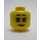 LEGO Amarillo Misako Cabeza con Gafas (Espiga sólida hueca) (3626 / 23694)